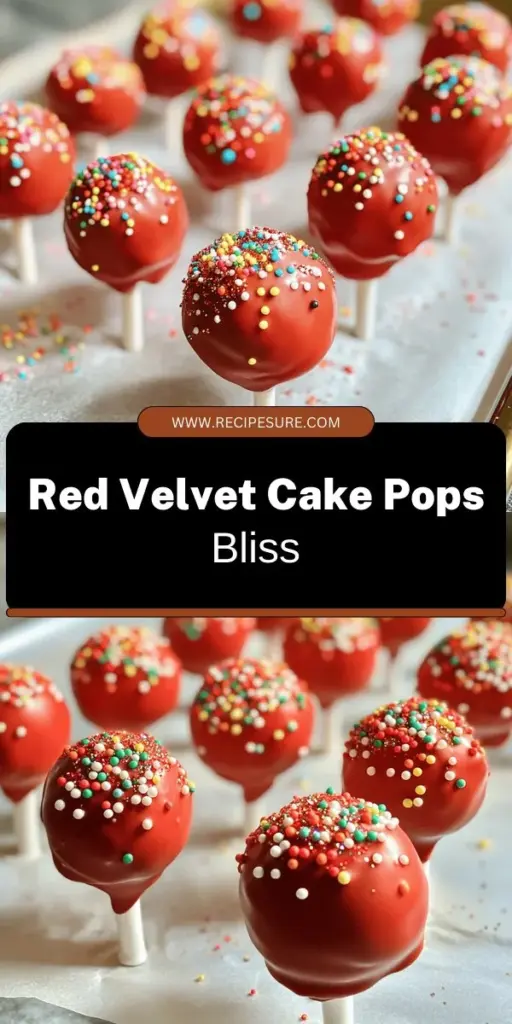 Indulge in the delightful world of red velvet cake pops with this easy recipe! These soft, sweet treats are perfect for any occasion and sure to impress your friends. Learn how to make these colorful, bite-sized desserts, complete with step-by-step instructions and creative decoration ideas. Whether for a party or a personal treat, red velvet cake pops are a crowd favorite. Click through to explore the full recipe and start creating your own sweet sensations!