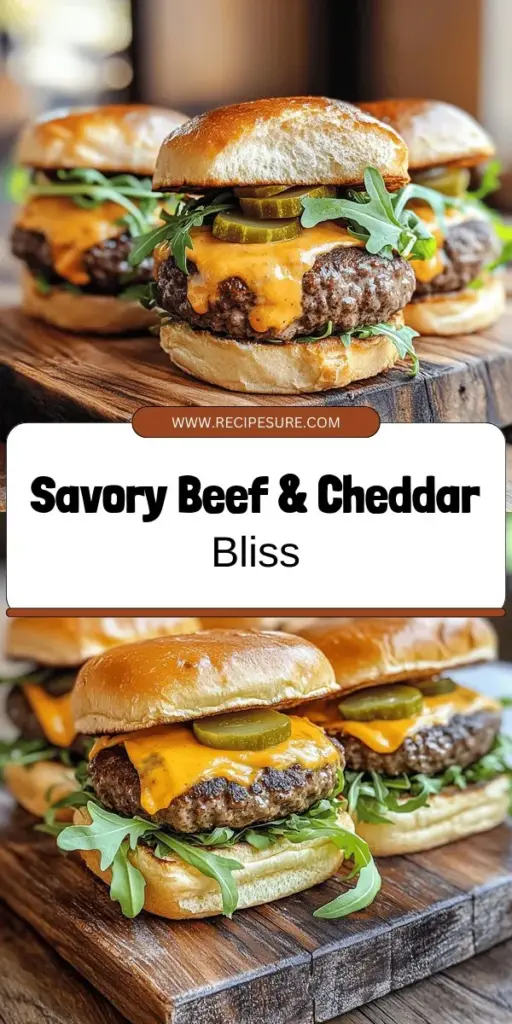 Discover the ultimate easy meal with my Savory Beef & Cheddar Sliders! Perfect for busy nights or gatherings, these flavorful bites use simple ingredients and straightforward steps. Whether you're grilling or baking, I’ll walk you through making juicy patties topped with melted cheddar, and the best bun options. Impress your loved ones and enjoy a delicious slider experience. Click to explore the full recipe and make this dish a favorite!