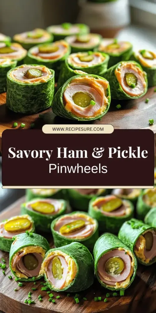 Discover the ultimate crowd-pleaser: Ham and Pickle Pinwheels! These delicious appetizers blend savory ham, tangy pickles, and creamy cheese for a perfect bite every time. Easy to make and fully customizable for any occasion, they are ideal for parties or family gatherings. Get ready to impress your guests with vibrant flavors and fun presentations. Click through to explore the full recipe and unleash your culinary creativity today!