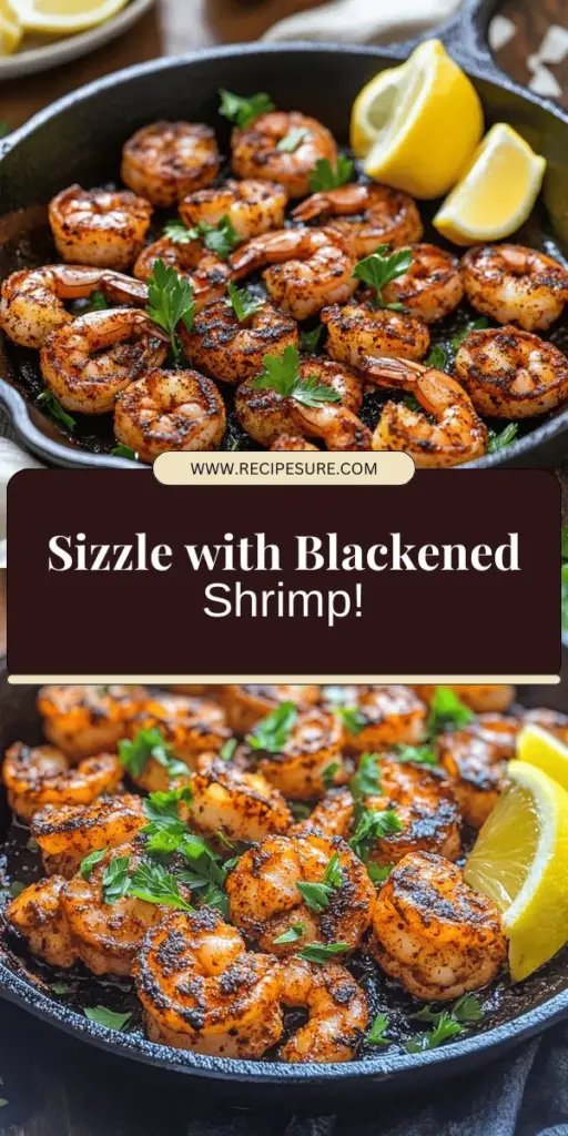 Elevate your dinner night with this easy blackened shrimp recipe that brings bold Cajun flavors to your table! Perfectly seasoned and quick to make, blackened shrimp will wow your family and friends. Discover the origin of this flavorful dish, tips for cooking perfection, and exciting variations like tacos and salads. Don’t miss out on creating a delightful meal at home—click through to explore the full recipe and start cooking today!