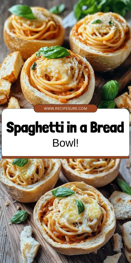 Looking to add a twist to your spaghetti dinners? Try Bread Bowl Spaghetti—a fun, satisfying dish that combines pasta with a crunchy, fresh bread shell! This easy guide covers the best bread types, simple recipes, and tips for making delicious homemade bread bowls. Perfect for family meals, it allows for endless filling variations. Click through to explore the recipes and transform your next dinner into a delightful experience!