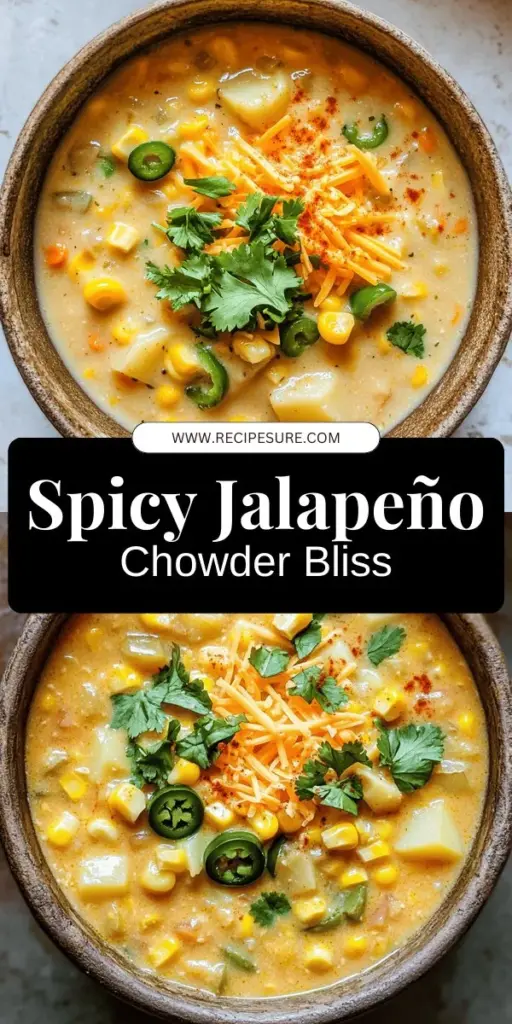 Discover a delicious twist on comfort food with Jalapeño Popper Corn Chowder! This irresistible recipe combines the sweetness of fresh corn with the spicy kick of jalapeños, creating a creamy and hearty dish that's perfect for any occasion. It's packed with wholesome ingredients and offers nutritious benefits too. Get ready to impress your friends and family—click through to explore the full recipe and elevate your chowder game today!