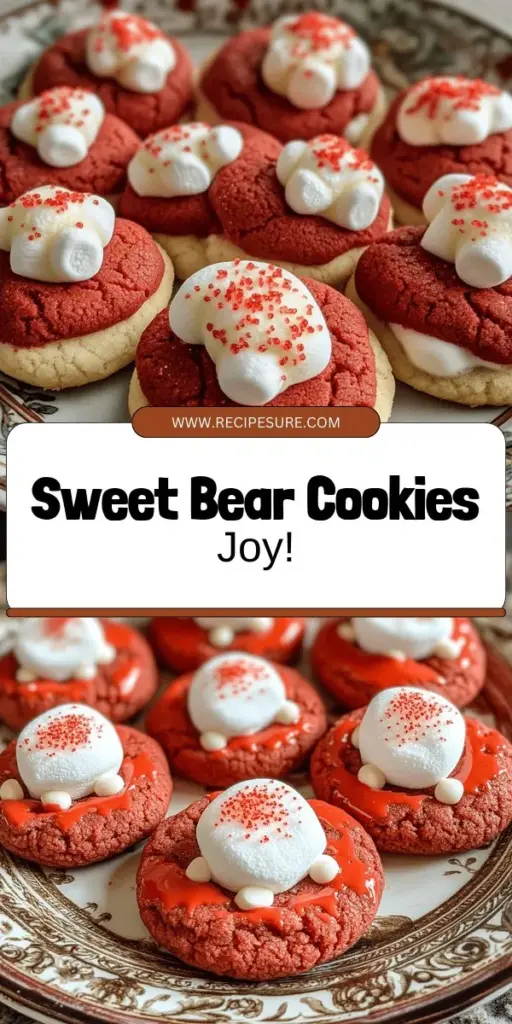 Bake delightful Red Velvet Bear Cookies that are sure to impress everyone! This easy recipe combines fun and flavor, perfect for kids and adults alike. Discover essential ingredients, step-by-step instructions, and creative decorating ideas to make your cookies truly unique. Whether you're baking solo or with family, these adorable treats are a sweet addition to any occasion. Click to explore the full recipe and start your baking adventure today!