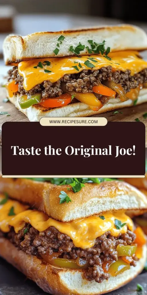 Discover the mouthwatering Original Joe Sandwich, a true treasure from South Orange, New Jersey! This cheeseburger-style creation features a savory blend of ground beef, sharp cheddar, and distinctive spices that elevate your sandwich experience. Dive into its rich history and learn how to make this unique flavor sensation right in your kitchen. Don't miss out—click through to explore the full recipe and enjoy a taste of New Jersey comfort food today!