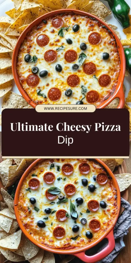 Indulge in the ultimate appetizer with Cheesy Pizza Dip, a crowd-pleasing delight that brings the flavors of pizza into a creamy, shareable dish. Perfect for game day or any gathering, this easy-to-make dip combines cream cheese, marinara, and mozzarella for unbeatable taste. Serve it with crusty bread or crispy chips, and watch your guests come back for more. Click to explore the full recipe and elevate your next party!