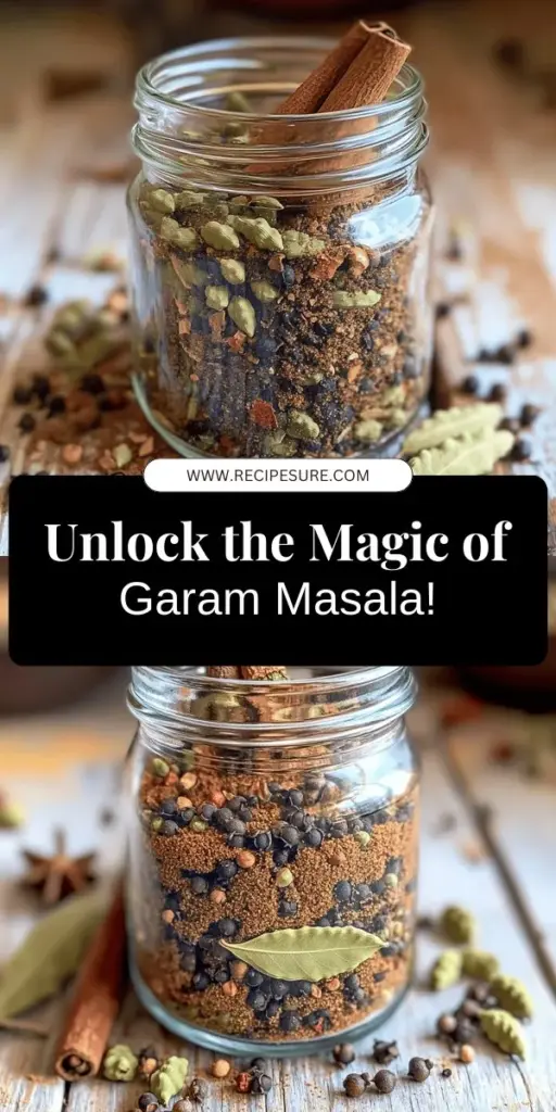 Unlock the secrets of Garam Masala, the aromatic spice blend that adds rich depth to your dishes! Dive into our article to learn about its unique flavor profile, key ingredients, and health benefits, as well as how to make your own homemade blend. Discover creative ways to incorporate Garam Masala in everyday cooking, from curries to grilled dishes. Whether you're cooking vegetarian meals or marinating meats, this spice will awaken your taste buds. Click through to explore delicious recipes and elevate your culinary skills with Garam Masala!