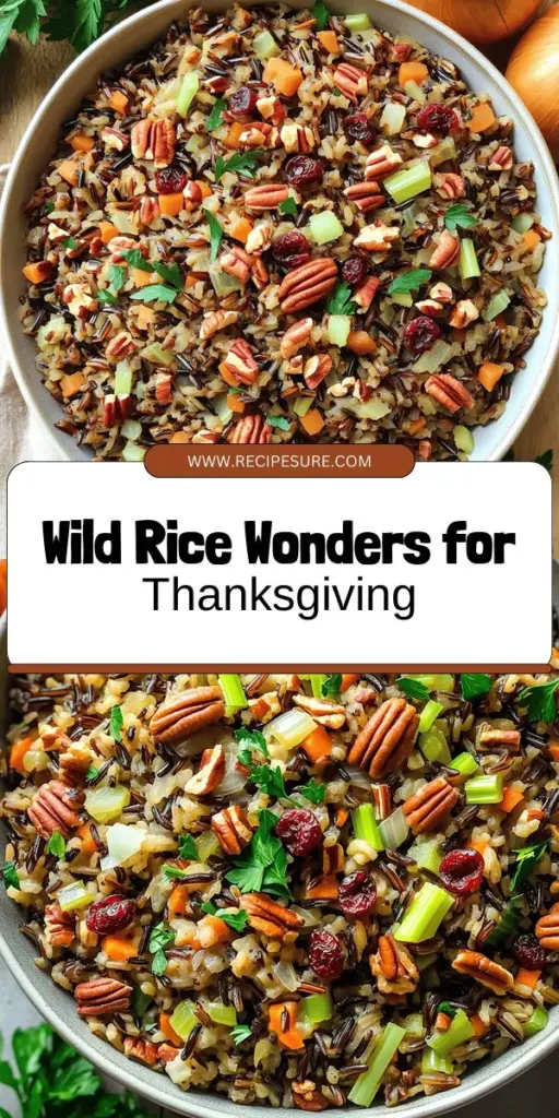 Elevate your Thanksgiving feast with delicious wild rice recipes that add both flavor and a festive touch to your table. Discover hearty wild rice pilafs, vibrant salads, and unique stuffing ideas that will impress your guests. Whether you're a wild rice enthusiast or trying it for the first time, these recipes are sure to be a hit. Click through to explore the mouthwatering options and make this Thanksgiving unforgettable!