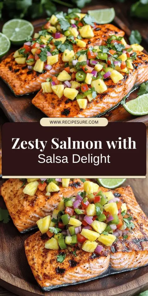 Elevate your summer dining with Chili Lime Salmon topped with Pineapple Salsa, a vibrant dish bursting with fresh flavors! This easy recipe blends succulent salmon marinated in zesty lime and chili with a sweet, refreshing pineapple salsa. Perfect for barbecues or weeknight dinners, this meal is as nutritious as it is delicious. Click through to explore the full recipe and impress your guests with this tropical delight!