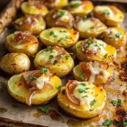 Imagine a dish that beautifully marries the comforting, rich flavors of classic French onion soup with the satisfying heartiness of roasted potatoes. French Onion Roasted Potatoes is precisely that—an irresistible blend of caramelized onions, tender potatoes, aromatic herbs, and melted Gruyère cheese. This dish is not only a feast for the senses but also a versatile addition to your culinary repertoire, making it perfect for family dinners, holiday gatherings, or even a simple weeknight meal.