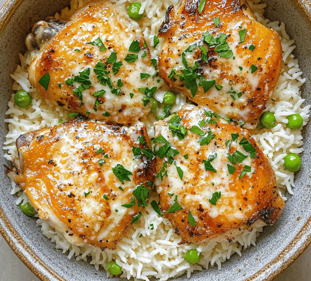 Garlic Parmesan Chicken and Rice is a dish that perfectly marries comfort with simplicity, making it a favorite in many households. This one-pan meal is not only rich in flavor but also incredibly easy to prepare, making it an ideal choice for busy weeknights or cozy family dinners. The aromatic blend of garlic and the nutty, creamy notes of Parmesan cheese elevate the dish to a new level of deliciousness, creating a satisfying meal that everyone will love.