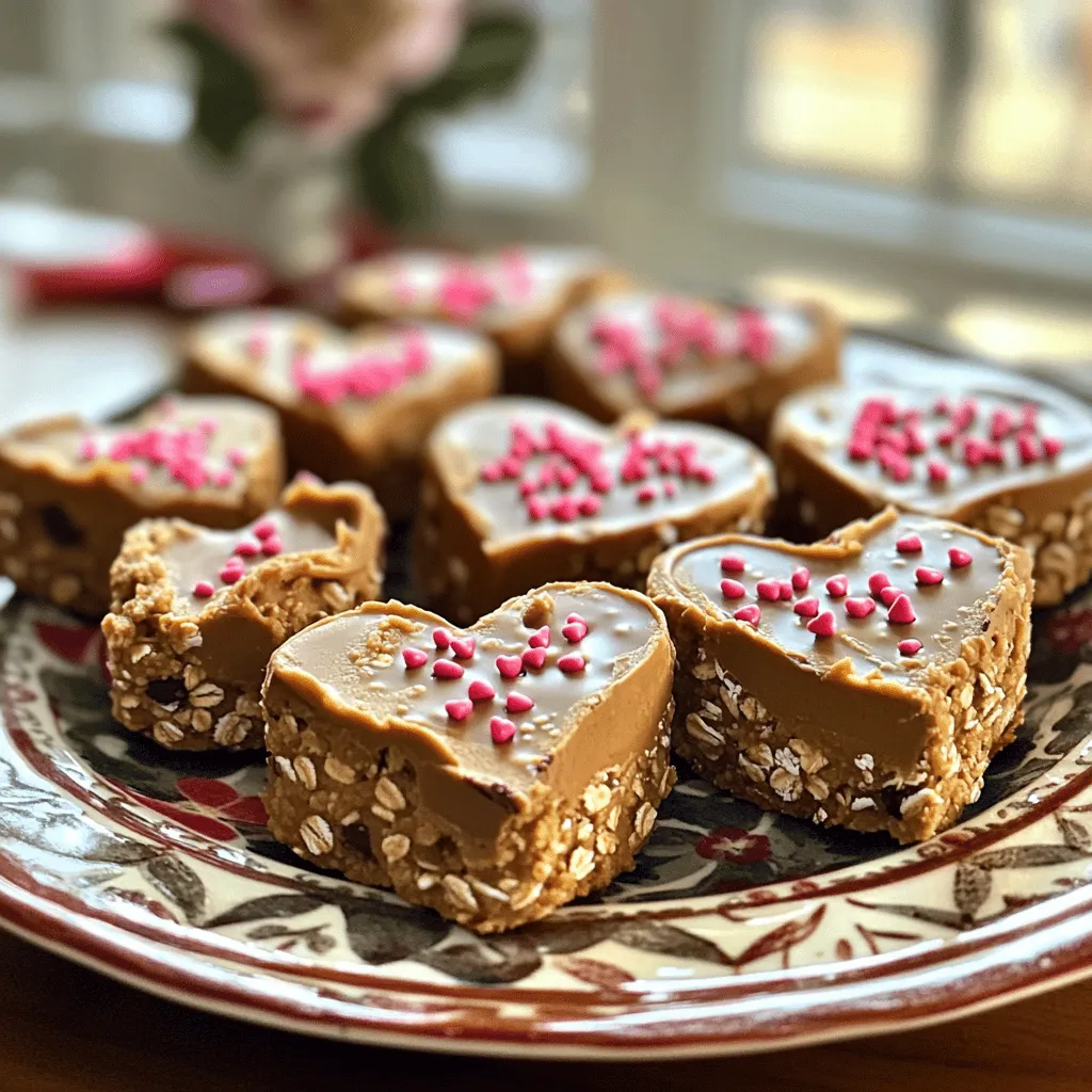 The Peanut Butter Valentine’s Heart recipe relies on a few key ingredients. Each one plays an important role in making these treats delicious and fun.