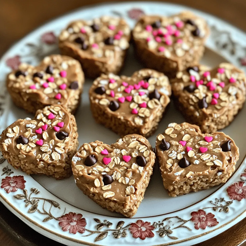 The Peanut Butter Valentine’s Heart recipe relies on a few key ingredients. Each one plays an important role in making these treats delicious and fun.