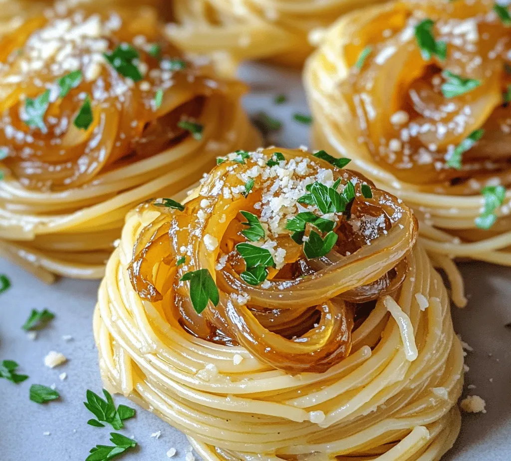 If you're searching for a dish that embodies comfort and flavor, look no further than caramelized onion pasta. This delightful recipe has gained popularity among home cooks and food enthusiasts alike, thanks to its rich, savory profile and simplicity. The warmth of caramelized onions paired with your choice of pasta creates a dish that feels indulgent yet accessible—a true staple for busy weeknights or cozy gatherings.