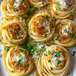 If you're searching for a dish that embodies comfort and flavor, look no further than caramelized onion pasta. This delightful recipe has gained popularity among home cooks and food enthusiasts alike, thanks to its rich, savory profile and simplicity. The warmth of caramelized onions paired with your choice of pasta creates a dish that feels indulgent yet accessible—a true staple for busy weeknights or cozy gatherings.
