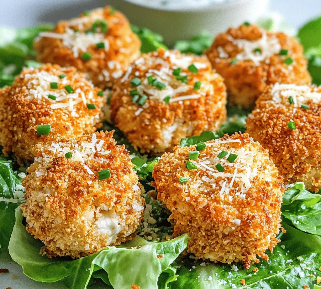 If you’re looking for a mouthwatering appetizer or snack that perfectly balances health and flavor, look no further than Caesar Chicken Bites. This dish offers all the deliciousness of traditional chicken bites while incorporating a healthier spin, making it an ideal choice for gatherings, family dinners, or even a quick snack. Picture tender, juicy chicken pieces coated in a crispy, golden crust that gives way to a creamy, tangy yogurt-based dip.