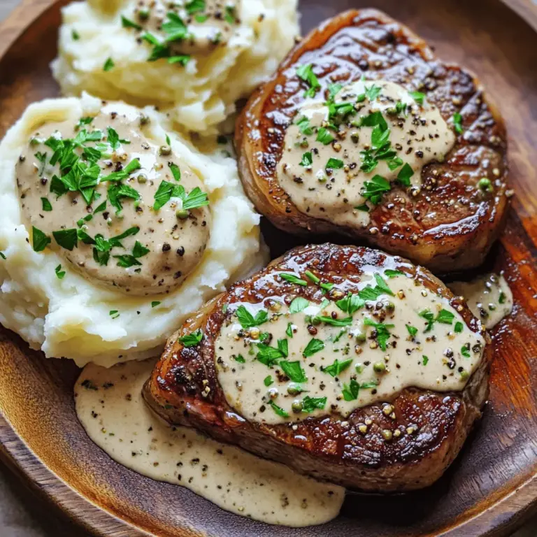 To create a great filet mignon, you need just a few key ingredients. The star of the dish is, of course, the filet mignon steaks. I recommend using two steaks, weighing 6 to 8 ounces each. This cut is tender and rich, perfect for a special meal.