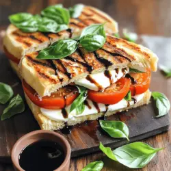 A Caprese panini shines with a few key ingredients. The star is always fresh mozzarella cheese. This cheese is soft and creamy, perfect for melting. When you pick mozzarella, look for the freshest option. It should feel moist and springy. This cheese brings rich taste to your sandwich.