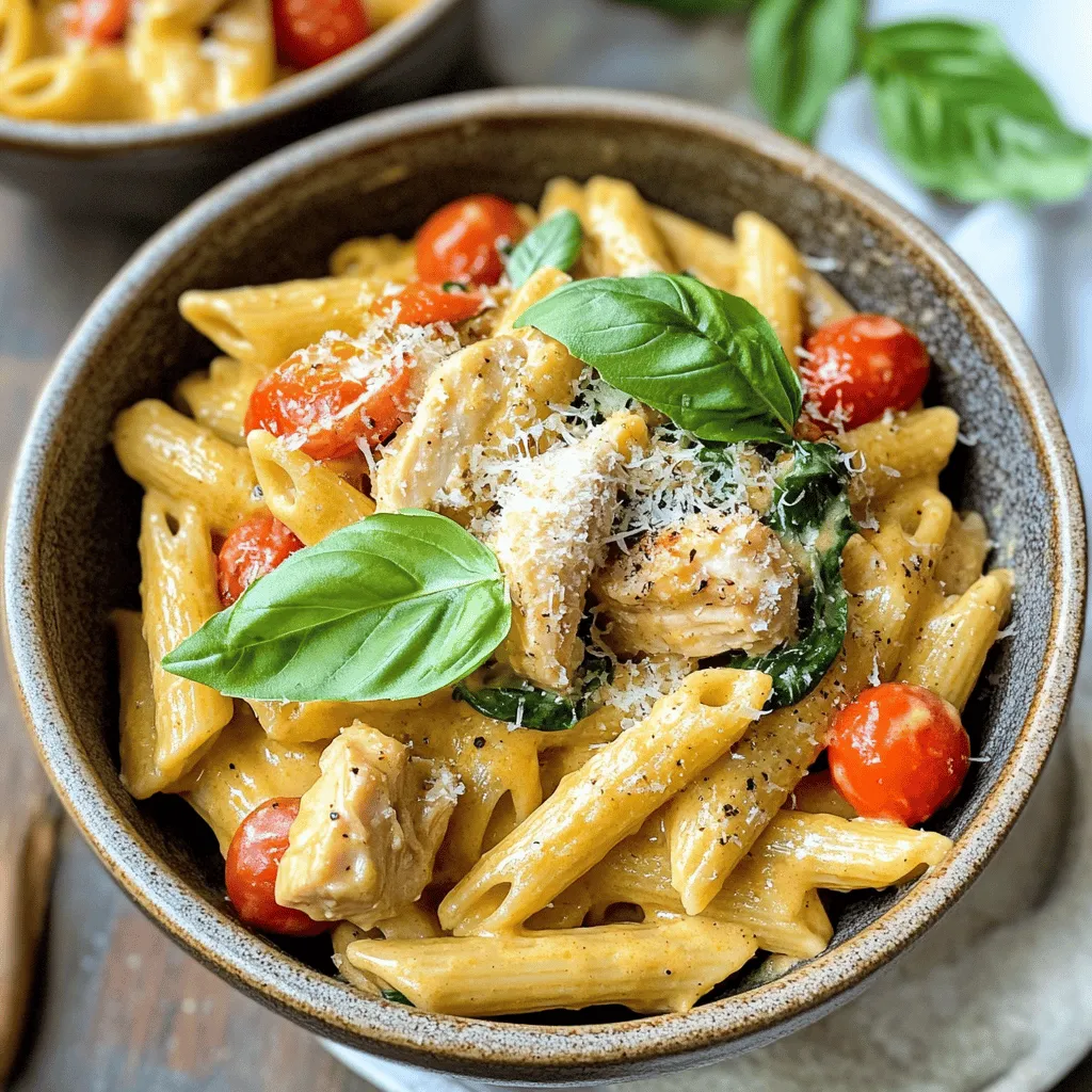 The right ingredients make all the difference in your Instant Pot Tuscan Chicken Pasta recipe. You need fresh, quality items to build great flavor. Here’s what to gather: