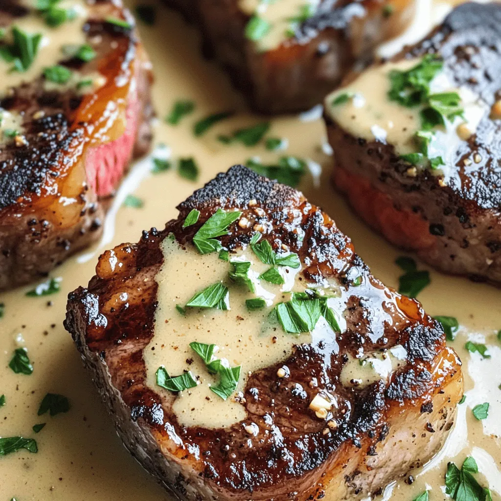 To make the irresistible steak with haunted bourbon garlic cream sauce, you need a few key items. Let's break it down.