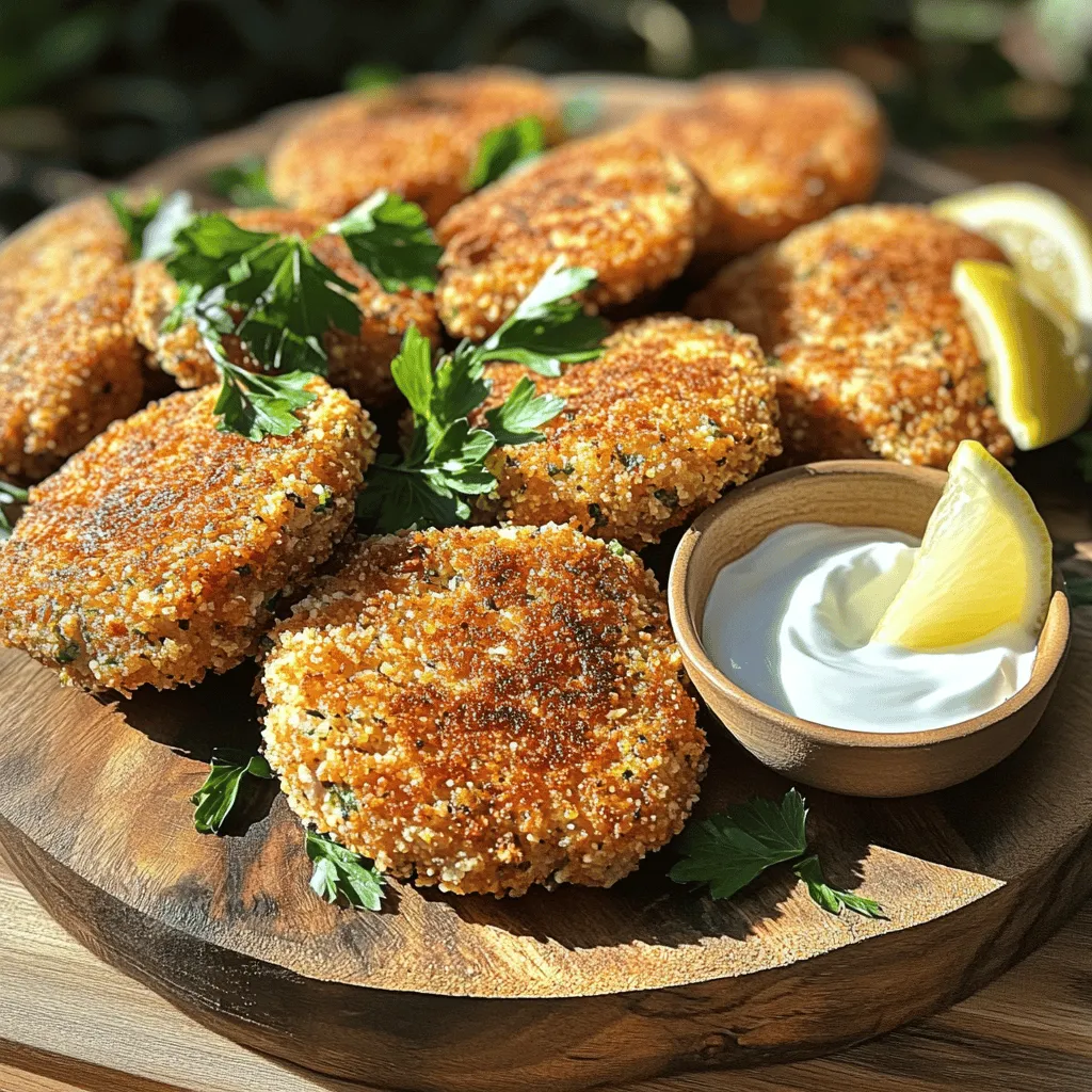 To make tasty chicken patties, you need simple ingredients. Here is a list of what you'll need for this easy chicken cakes recipe: