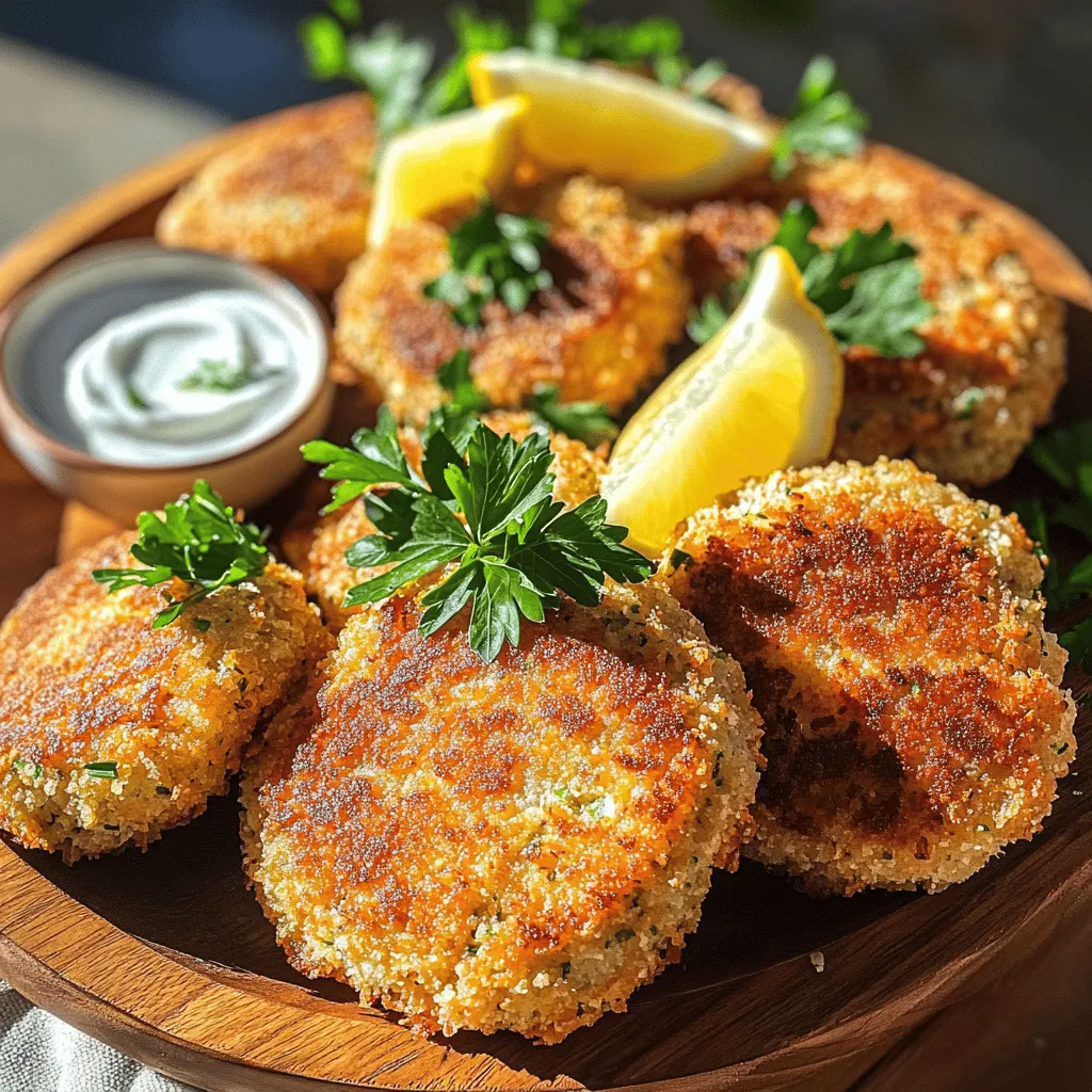 To make tasty chicken patties, you need simple ingredients. Here is a list of what you'll need for this easy chicken cakes recipe: