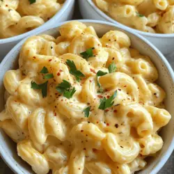 To make a great instant pot mac and cheese recipe, you need a few key ingredients. First, you need elbow macaroni. It cooks well and holds cheese nicely. I recommend using 8 ounces for this dish.