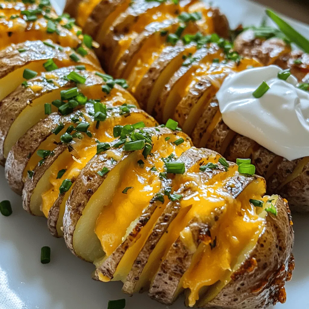 Hasselback potatoes are a treat for the eyes and the taste buds. They are whole potatoes, sliced thinly but not all the way through. This method lets the heat and flavors seep in. The result? Crispy edges and soft, fluffy centers that soak up all the goodness.