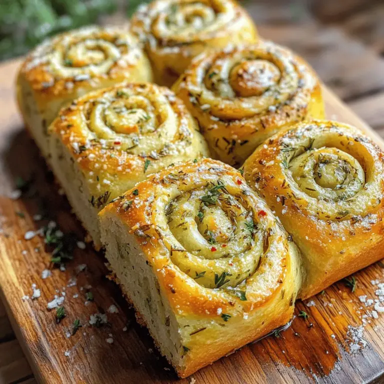 To make herb and garlic rolls, you need simple yet fresh ingredients. Here is a list of what you will need.