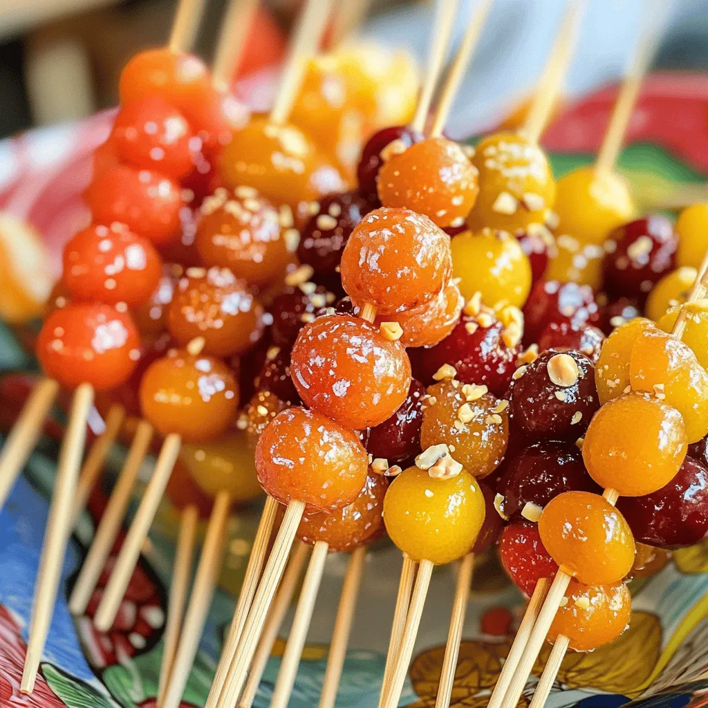 Tanghulu has a rich history in China. It dates back to the Song Dynasty, around 960 to 1279 AD. People first made Tanghulu with hawthorn berries. This sweet treat became popular for its taste and beauty. Over time, it grew to include many fruits.