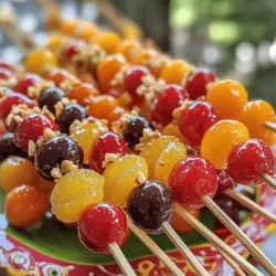 Tanghulu has a rich history in China. It dates back to the Song Dynasty, around 960 to 1279 AD. People first made Tanghulu with hawthorn berries. This sweet treat became popular for its taste and beauty. Over time, it grew to include many fruits.