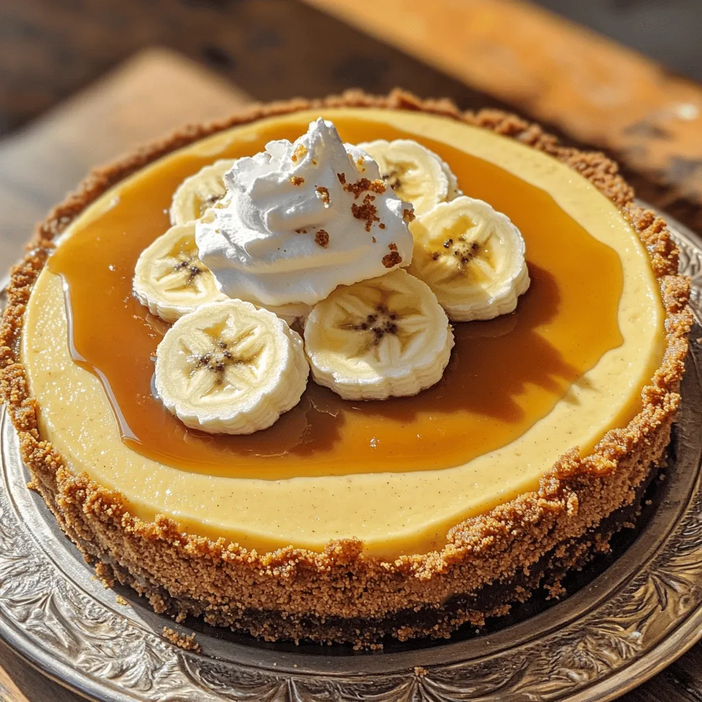 To make a great banana cheesecake, you need a few key ingredients. The main one is cream cheese. It gives the cheesecake its rich and creamy texture. You will also need ripe bananas. They add natural sweetness and flavor to the dessert.