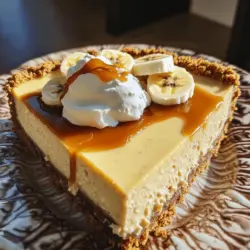 To make a great banana cheesecake, you need a few key ingredients. The main one is cream cheese. It gives the cheesecake its rich and creamy texture. You will also need ripe bananas. They add natural sweetness and flavor to the dessert.