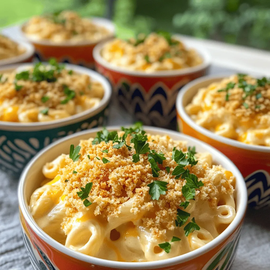 The key ingredients for a classic Crock Pot Mac & Cheese are simple. You start with 3 cups of elbow macaroni. The macaroni gives the dish its shape and texture. Next, grab 4 cups of sharp cheddar cheese and 1 cup of mozzarella cheese. These cheeses add great flavor and creaminess. You will also need 1 cup of softened cream cheese. This makes the dish rich and smooth.