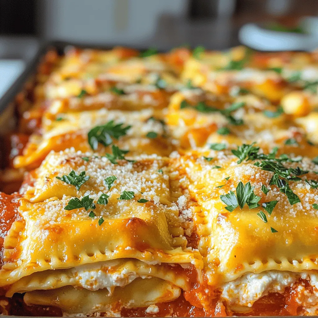 The main star of this dish is the cheese ravioli. You need a 25 oz package of refrigerated cheese ravioli. This makes it easy and quick to prepare. The ravioli adds a rich and creamy texture to the casserole.