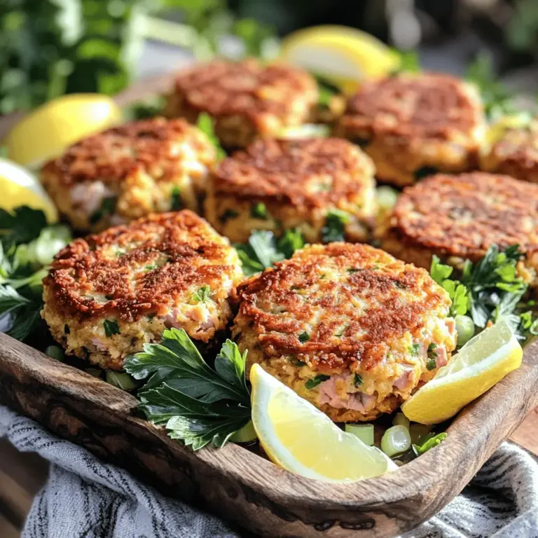 Lemon garlic tuna cakes are a tasty dish that combines tuna with bold flavors. They are easy to make and perfect for any meal.