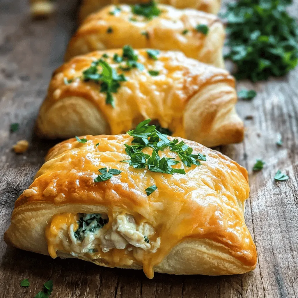 Chicken stuffed crescent rolls are a warm, tasty dish that many love. They are simple to make and perfect for any meal. I enjoy preparing these rolls because they are quick and use everyday ingredients.