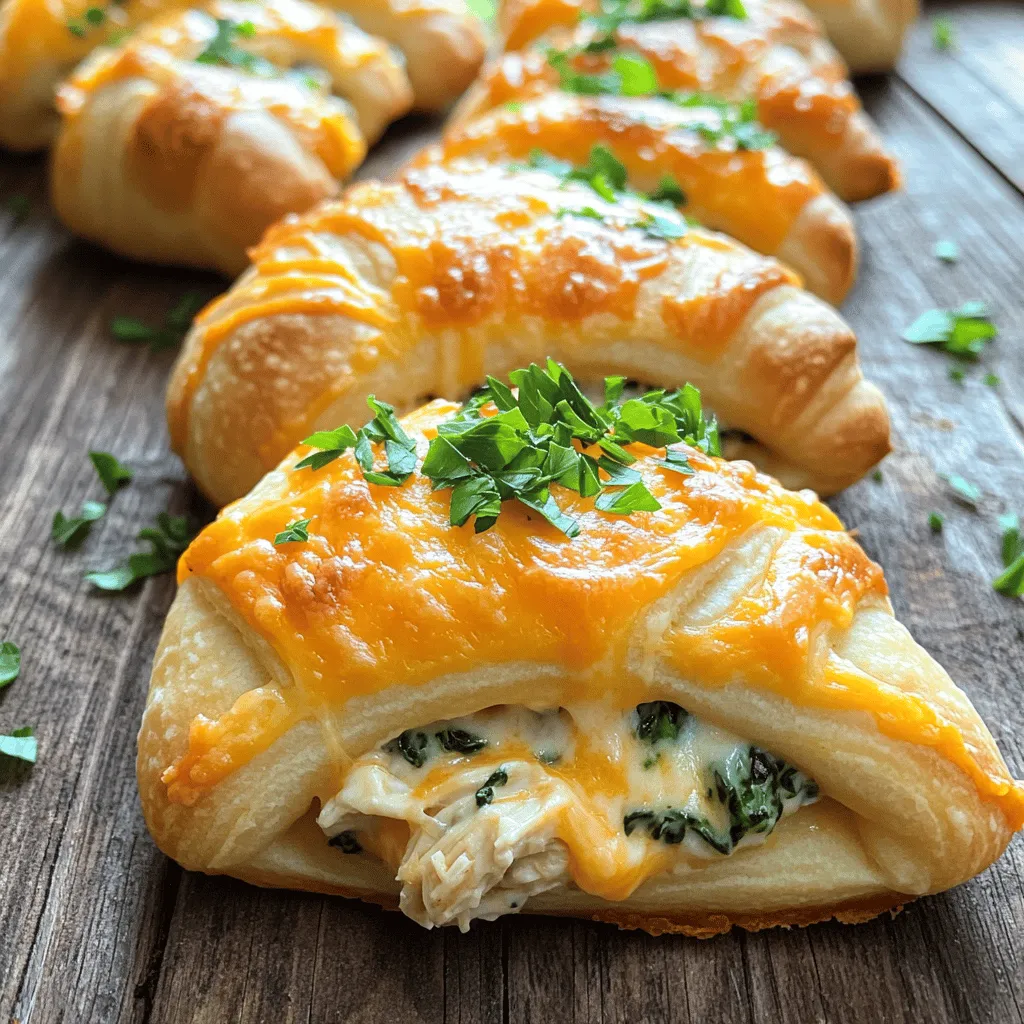 Chicken stuffed crescent rolls are a warm, tasty dish that many love. They are simple to make and perfect for any meal. I enjoy preparing these rolls because they are quick and use everyday ingredients.