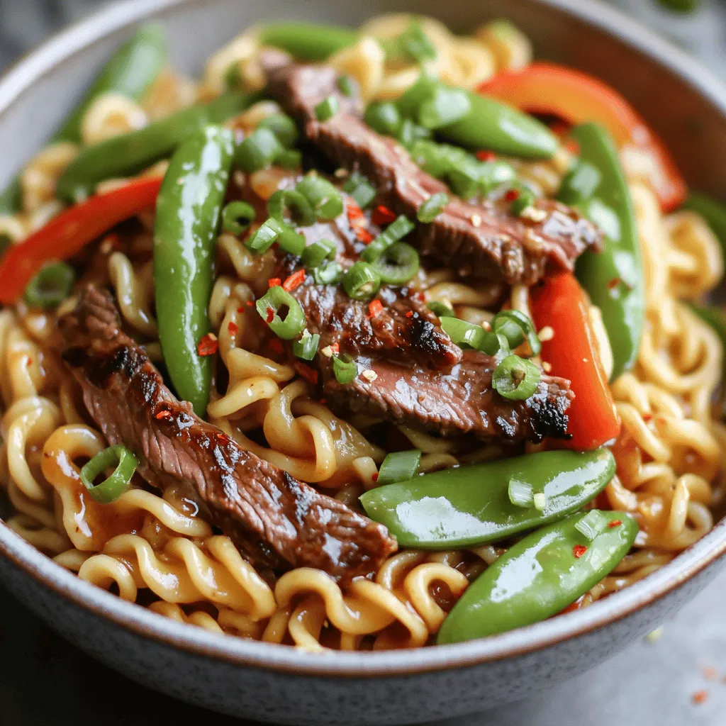 Garlic butter steak lightning noodles are a quick and tasty dish that combines savory flavors and satisfying textures. This meal is perfect for busy weeknights when you want something delicious fast. The garlic butter sauce adds richness while the steak brings a hearty element. The egg noodles soak up all that flavor, making each bite a delight.