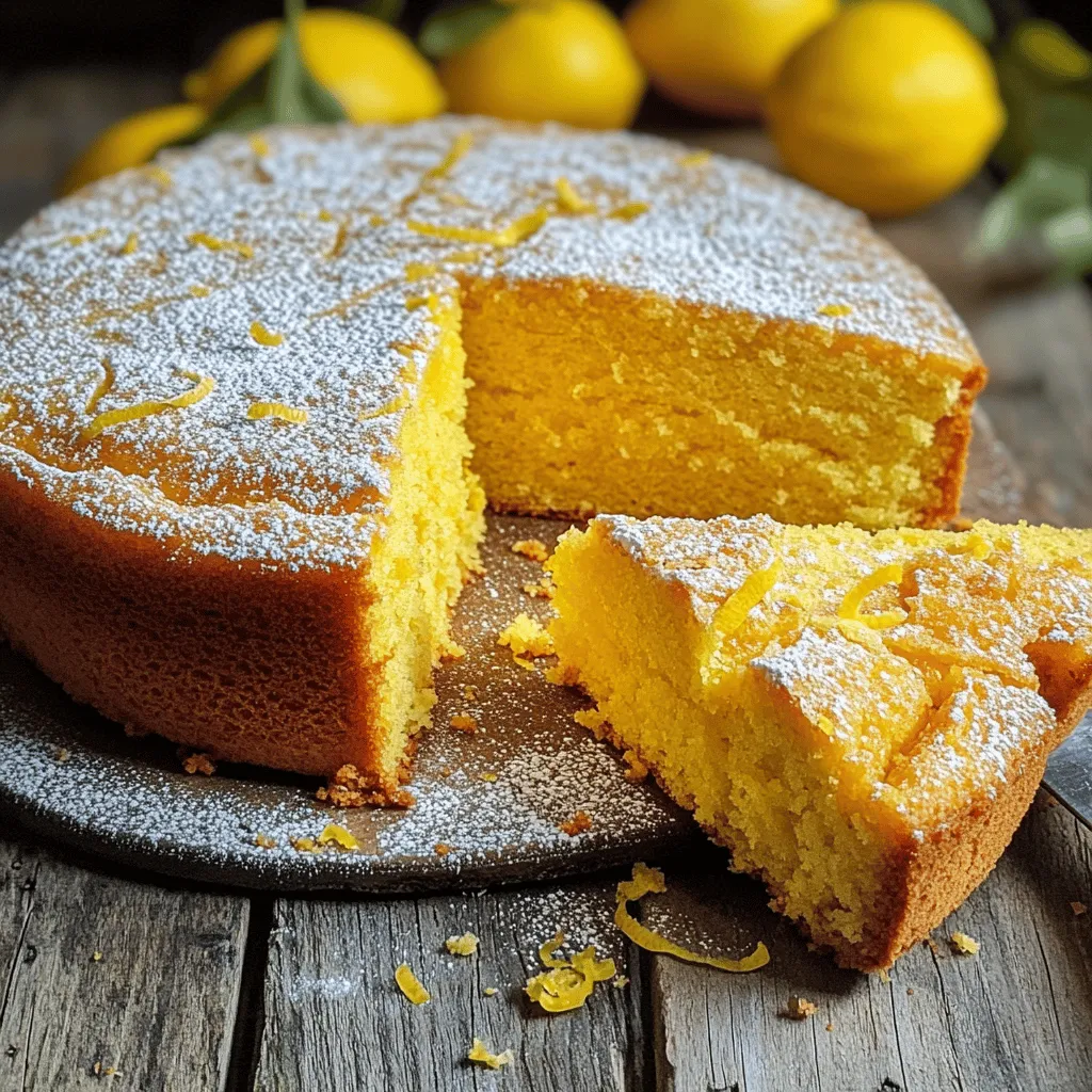 To make an easy lemon cake, you need a few key ingredients. The main ones are all-purpose flour, sugar, butter, eggs, buttermilk, lemon zest, and fresh lemon juice. Each ingredient plays a special role in the cake's taste and texture.