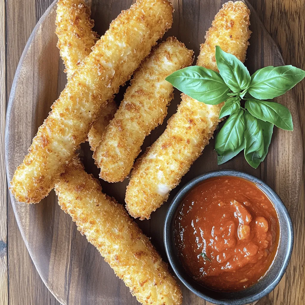 Mozzarella sticks are a fun snack made from cheese. They are simple to make and even more fun to eat. You get crispy outside and gooey cheese inside. This combination is hard to resist.