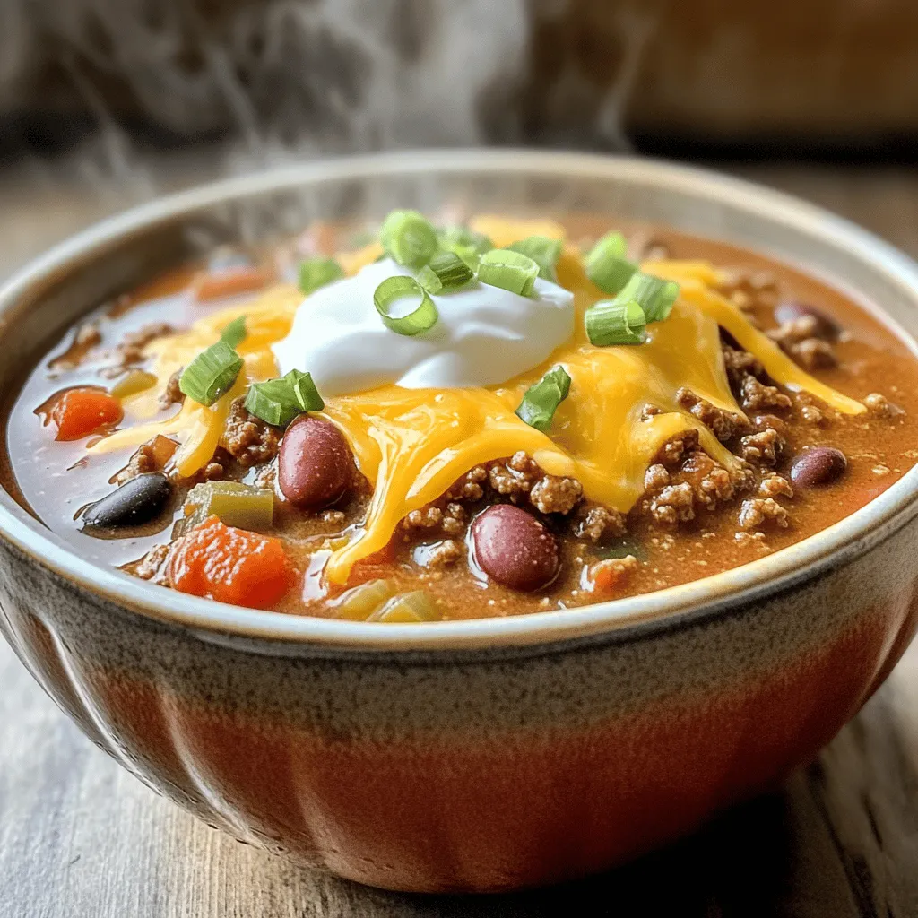 To make the best Instant Pot chili, you need quality ingredients. First, choose your meat. Ground beef is a classic choice, adding rich flavor. I also like using ground turkey for a lighter option. Both work well in the Instant Pot.