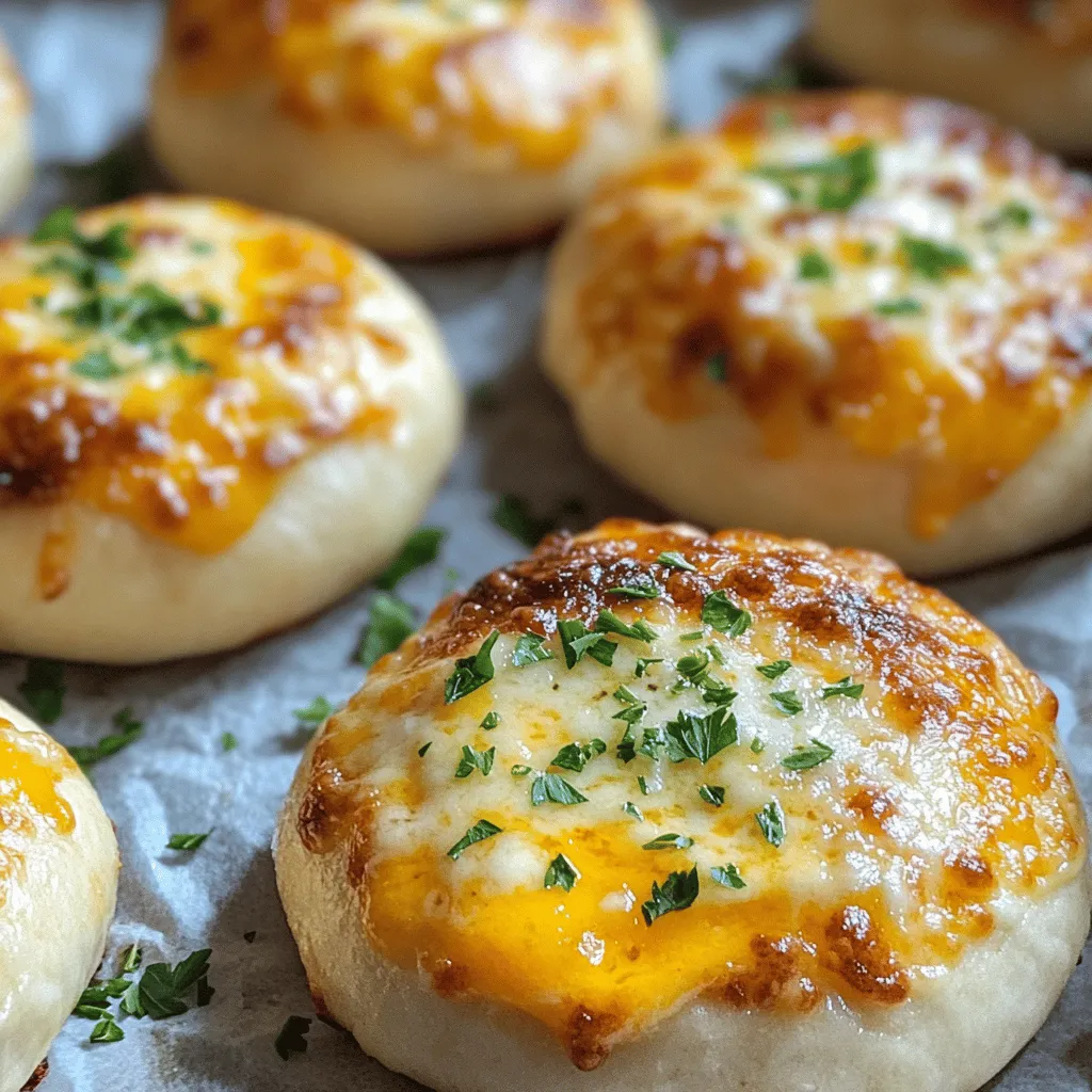 Garlic Parmesan cheeseburger bombs are tasty bites filled with savory goodness. They combine ground beef, cheese, and garlic, all wrapped in soft pizza dough. Each bomb bursts with flavor in every bite.