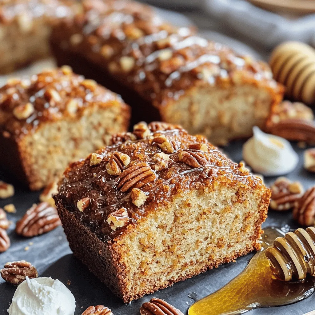 To make Sweet Alabama Pecan Bread, you need a few key ingredients. The core ingredients for pecan bread include flour, sugar, baking powder, baking soda, salt, cinnamon, and nutmeg. These give the bread its sweet and warm flavor.