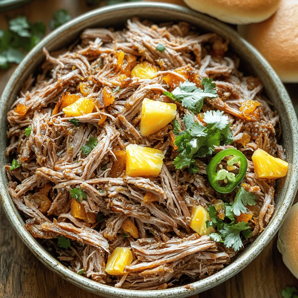 When making pulled pork, the right ingredients are key. You want a juicy and flavorful dish. First, choose the best cuts of meat for pulled pork. I recommend using pork shoulder, also known as pork butt. This cut has enough fat to keep it moist while cooking. It also breaks down well during the long cooking time.