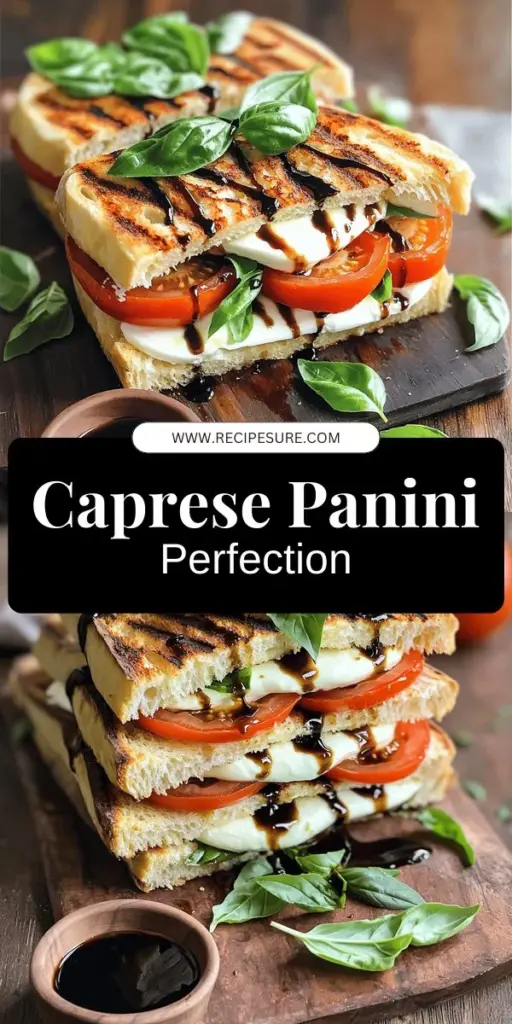 Savor the fresh flavors of a delicious Caprese panini with this easy recipe! Combining creamy mozzarella, juicy tomatoes, and aromatic basil, this sandwich is a culinary delight perfect for any meal. Learn how to choose the best ingredients, step-by-step preparation, and exciting variations that elevate your panini game. Click through to explore the full recipe and discover how to make this tasty dish a new favorite in your kitchen!