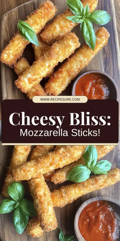 Indulge in the ultimate cheesy delight with homemade mozzarella sticks! Our guide covers easy recipes, cooking methods, and tasty dips that will impress your guests. Whether fried, baked, or air-fried, you’ll learn how to create crispy, gooey perfection every time. From classic marinara to unique dips, there’s something for everyone. Don't miss out—click through and explore these mouthwatering mozzarella stick recipes now!