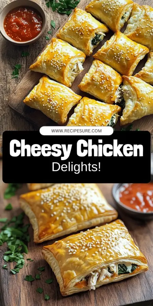 Elevate your dinner game with Easy Cheesy Chicken-Filled Delight! This quick and flavorful meal is perfect for busy nights. Discover simple cheesy chicken recipes packed with creamy fillings, the best cheeses, and fresh veggies. Whether you're making delicious cheesy chicken pockets, enchiladas, or casseroles, you’ll impress the whole family. Click through for the full recipe and start cooking this crowd-pleaser tonight!