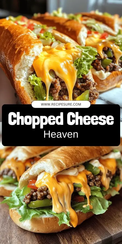 Craving a taste of New York's street food scene? Discover the Chopped Cheese Sandwich, an iconic blend of ground beef and gooey cheese that's a local favorite! This guide dives into its fascinating history, classic ingredients, and where to find the best versions in NYC. Ready to create your own delicious chopped cheese at home? Click through for the full recipe and tips to customize this hearty street food delight to your taste!