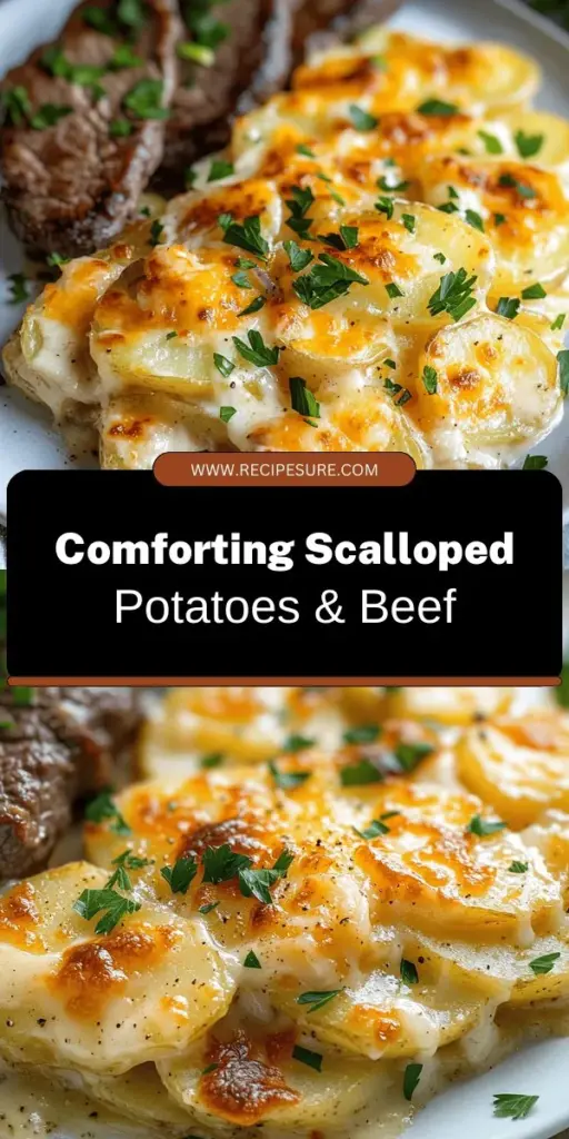 Elevate your dinner tonight with delicious scalloped potatoes paired with savory beef cutlets. This mouthwatering recipe combines creamy, cheesy potatoes with perfectly cooked beef for a comforting meal that's easy to make. Discover essential cooking tips, flavor-enhancing techniques, and fun variations to impress your guests. Click through to explore the full recipe and bring this delightful dish to your table!