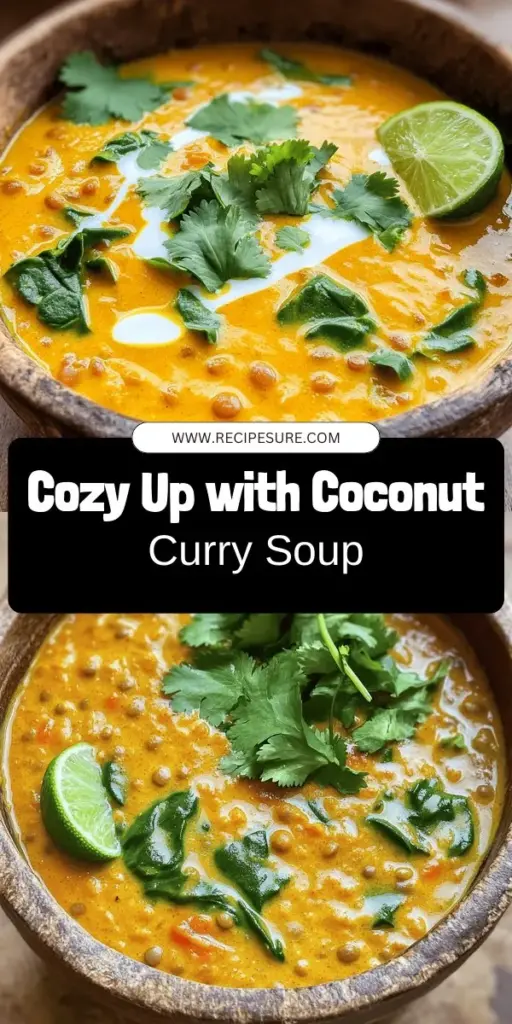 Indulge in the comfort of creamy coconut curry lentil soup with this delightful recipe! This nourishing dish combines rich coconut milk and protein-packed lentils, creating a warm and satisfying meal perfect for any occasion. With simple cooking steps and tips for customizations, you'll quickly master this soul-warming soup. Ready to create a bowl of goodness? Click through to discover the full recipe and elevate your cooking game!